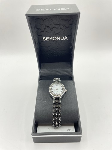 Vintage marcasite sekonda - marcasite,