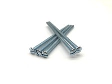 ELECTRICAL SOCKET SCREWS M3.5 25 35 40 50 75 100MM LONG SWITCH PLUG BLACK BRASS