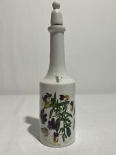 Portmeirion Vinegar Bottle Viola Tricolour Botanical Garden 1972 Susan Ellis VTG