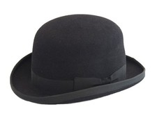 Black 100 wool hand - hand, hard