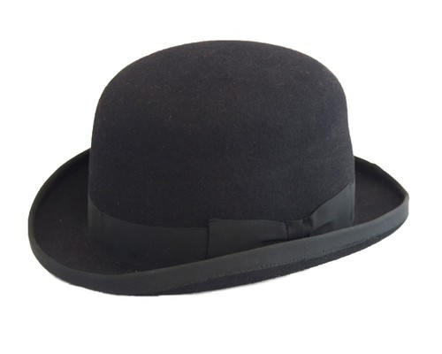 Black 100 wool hand - black, hard