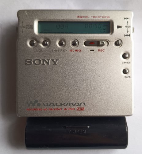 Sony minidisc recorder player - minidisc, recorder-player