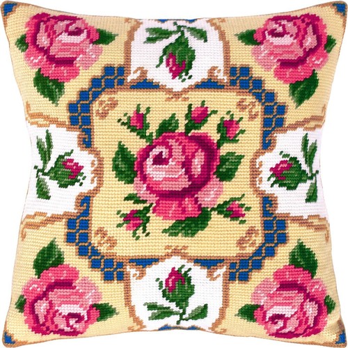 Needlepoint pillow kit - pillow,
