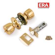 ERA Brass Privacy Door Knobs