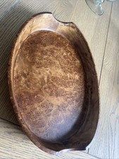 OKA Evelyn Oval Burl Tray