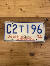 Vintage South Dakota 1974 US