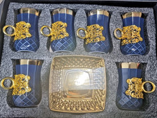 Stunning Turkish Tea Set of 6