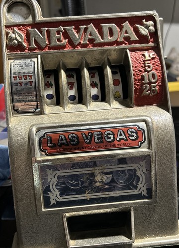Vintage nevada metal slot - vintage,