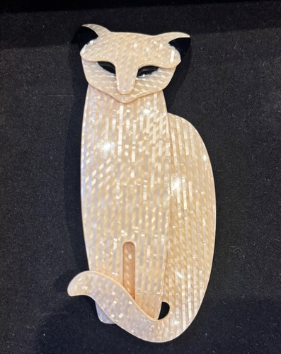 Cat brooch lea - brooch,