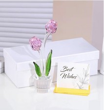 Crystal Pink Tulips Flower