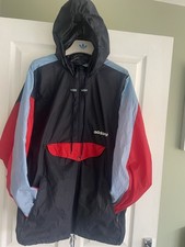 ADIDAS VINTAGE OVERHEAD SMOCK JACKET VENTEX RETRO TENNOJI ORIGINALS 80’s CASUALS