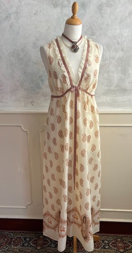 Vintage cream brown - 70's,