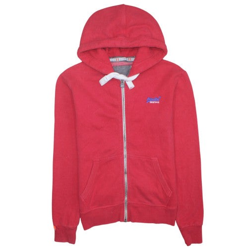 Superdry men red full zip - superdry,
