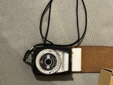 Vintage USSR LENINGRAD 4 Light Meter in Case