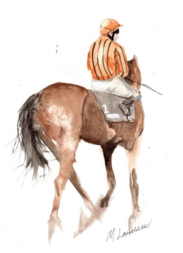Horse racing before the - "before,