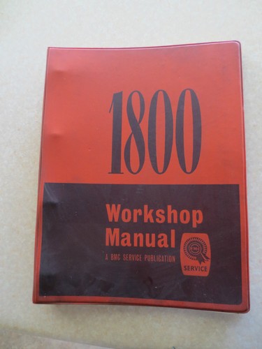 Original 1960s bmc workshop - original,