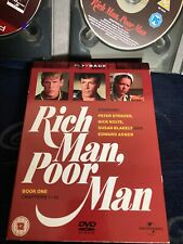 Rich Man Poor Man 1976 DVD Book One Chapters 1-12 - 3 Disc Set Nock Nolte