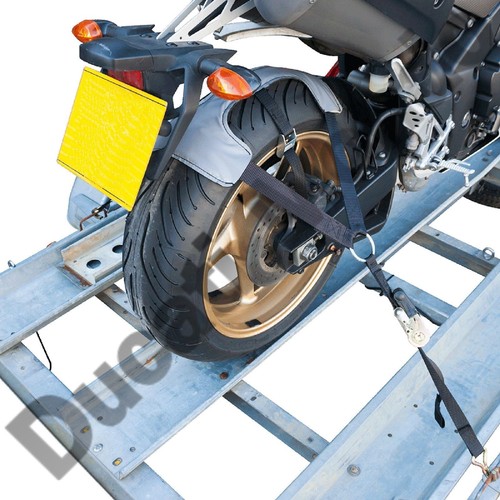 Motorcycle tyre down ratchet