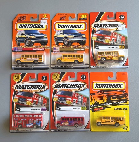 Matchbox bus lot school - bus,