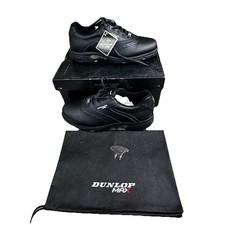 Dunlop Max black golfing shoes