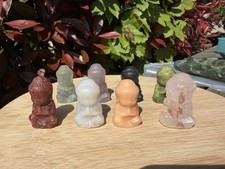 Set of 8 Crystal Stone mini