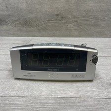 Roberts Clock Radio Alarm CR9953 Chrono Logic IV Green Display Tested & Working