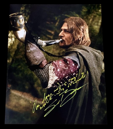 Signed sean bean - sean, 14x11