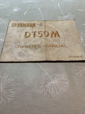 Yamaha DT50M Owners Manual 1986 Part No. 2FN-28199-20
