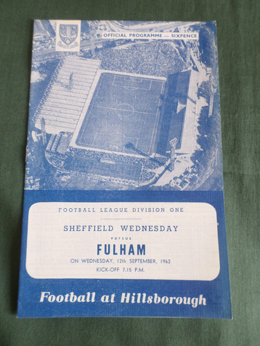 Sheffield wednesday fulham - v,