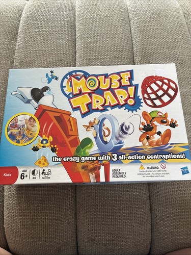 Hasbro mouse trap board game - trap,
