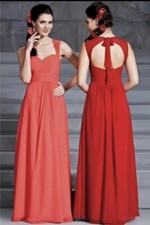 Chiffon Burnt Orange D'zage by