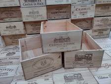Wooden Wine Box Crate ~ 12