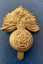 100% Genuine WW1 Royal Fusiliers (City of London Regt) Brass Cap Badge BIN £8.99