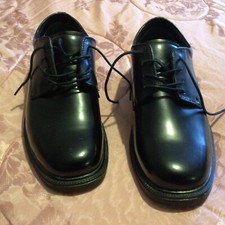 Men's Nunn Bush Black Leather Upper Slip Risistant Shoes US 10 1/2 M, UK 9 1/2