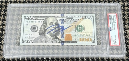 Leonardo dicaprio signed - leonardo,