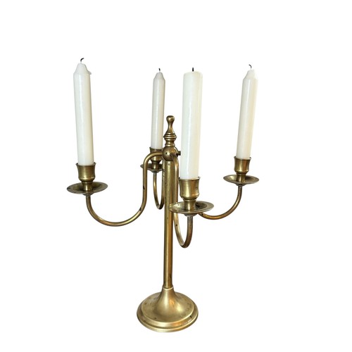 Vintage mcm solid brass - 4, arm