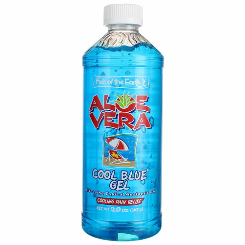 Aloe vera cool blue gel - aloe, gel,