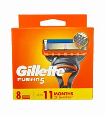 Gillette Fusion 5 Razor Blades 8 pack | Up to 11 Months of Shaving | GENUINE  ✅