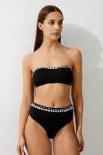 Karen Millen bandeau bikini