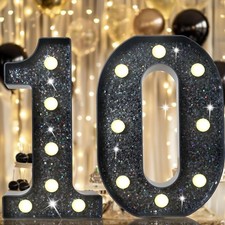 LED Light Up Numbers 10