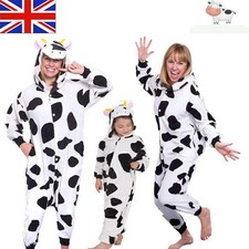 Onepiece Character Pyjamas Kigurumi Animal Unisex Cosplay Costume Cow Adult HOT