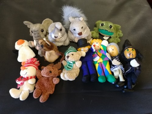 Wild life finger - puppets,