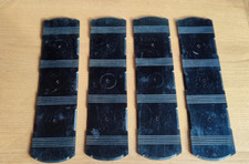 4 x Antique Ebony Hardwood Finger Plates