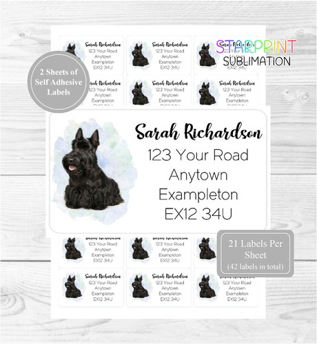 Scottish terrier personalised - scottish,