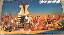 Playmobil 3733 Wigwam Set Rare Vintage Geobra 1989
