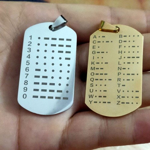 Ham training coin - coin, morse