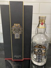 Chivas Regal 25y Empty Bottle & Gift Box 