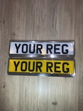 X2 Jaguar Silver Chrome Number