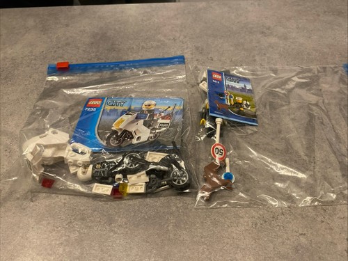 Lego city police motorbike - lego,