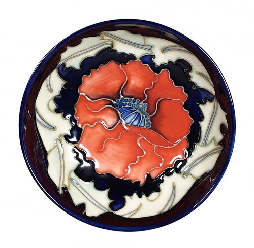 Moorcroft pottery pin - pin, /